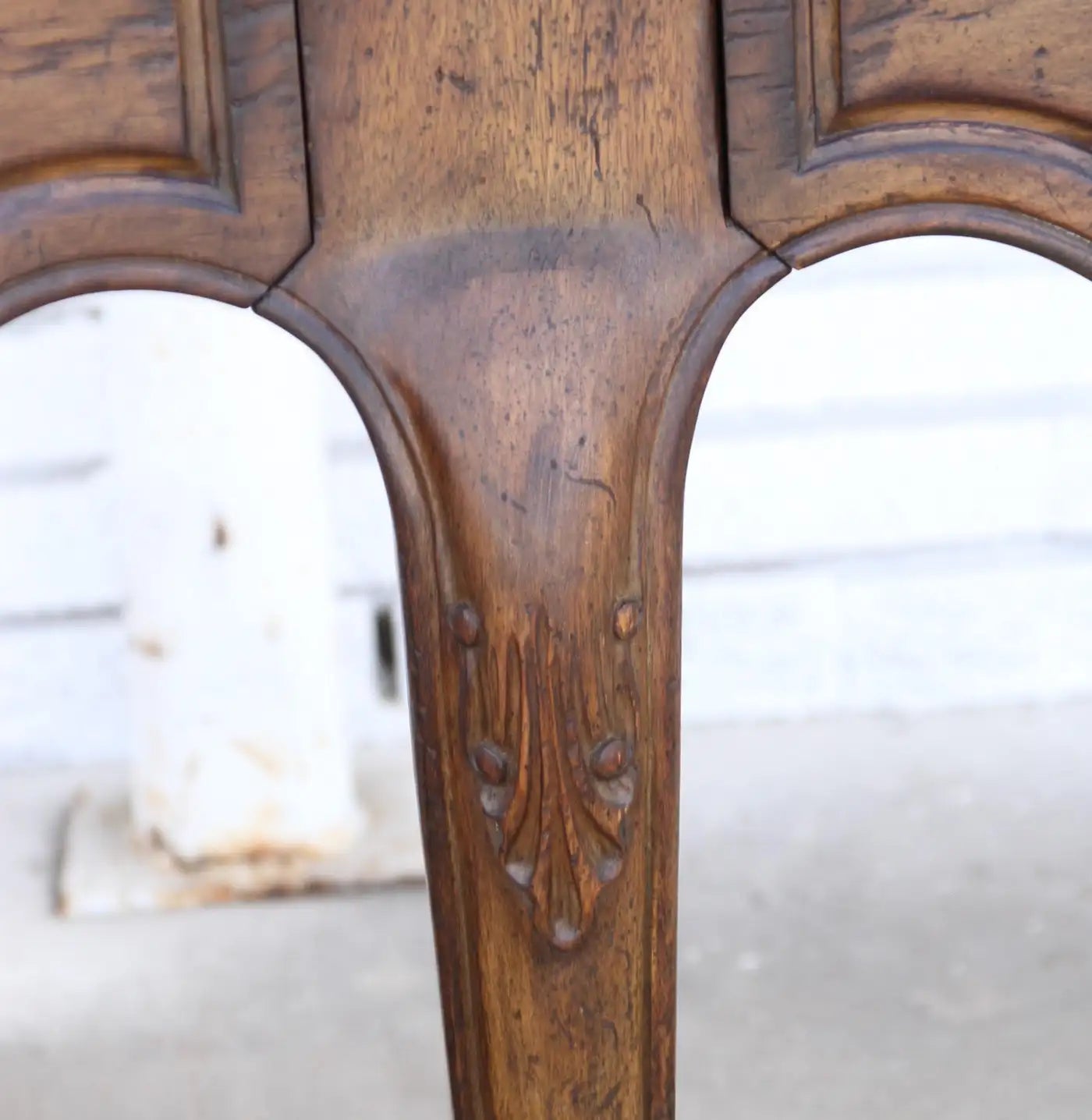 Long Baroque style console table