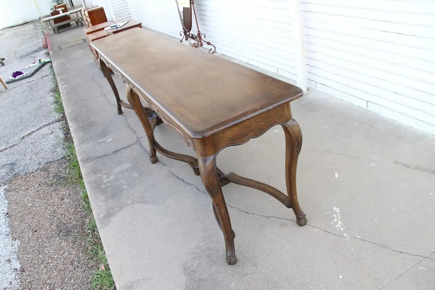 Auffray Baroque revival wood console table