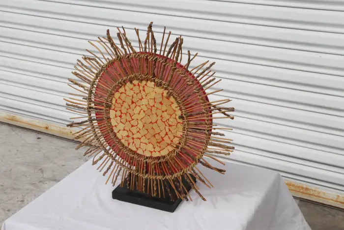 Eco-friendly handmade bamboo lamp with unique style