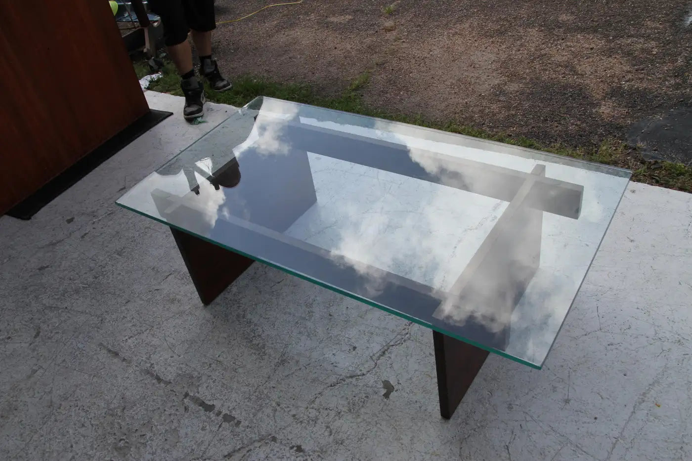 Danish mid century side table by Langkilde