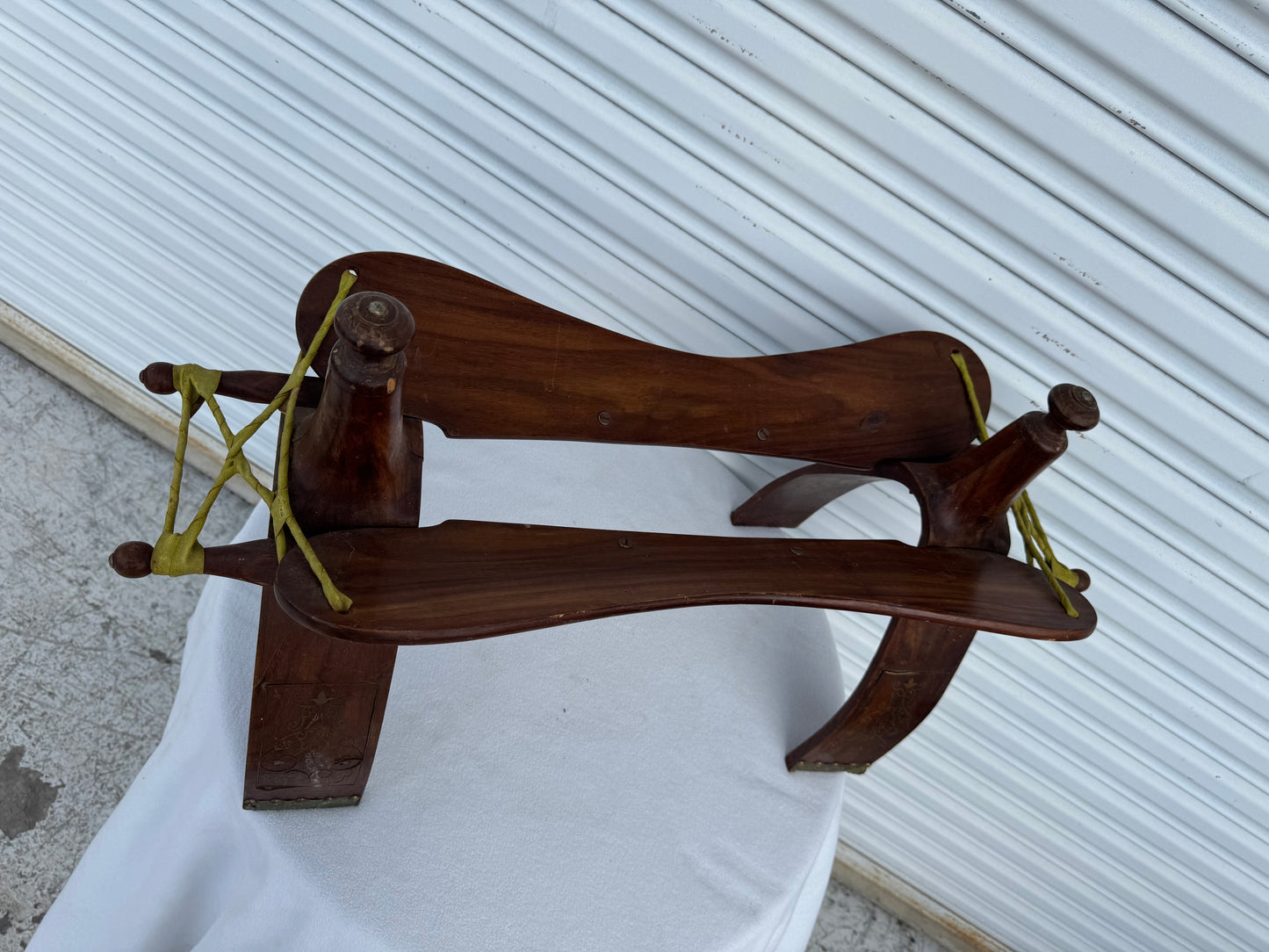 Vintage Camel Saddle Stool