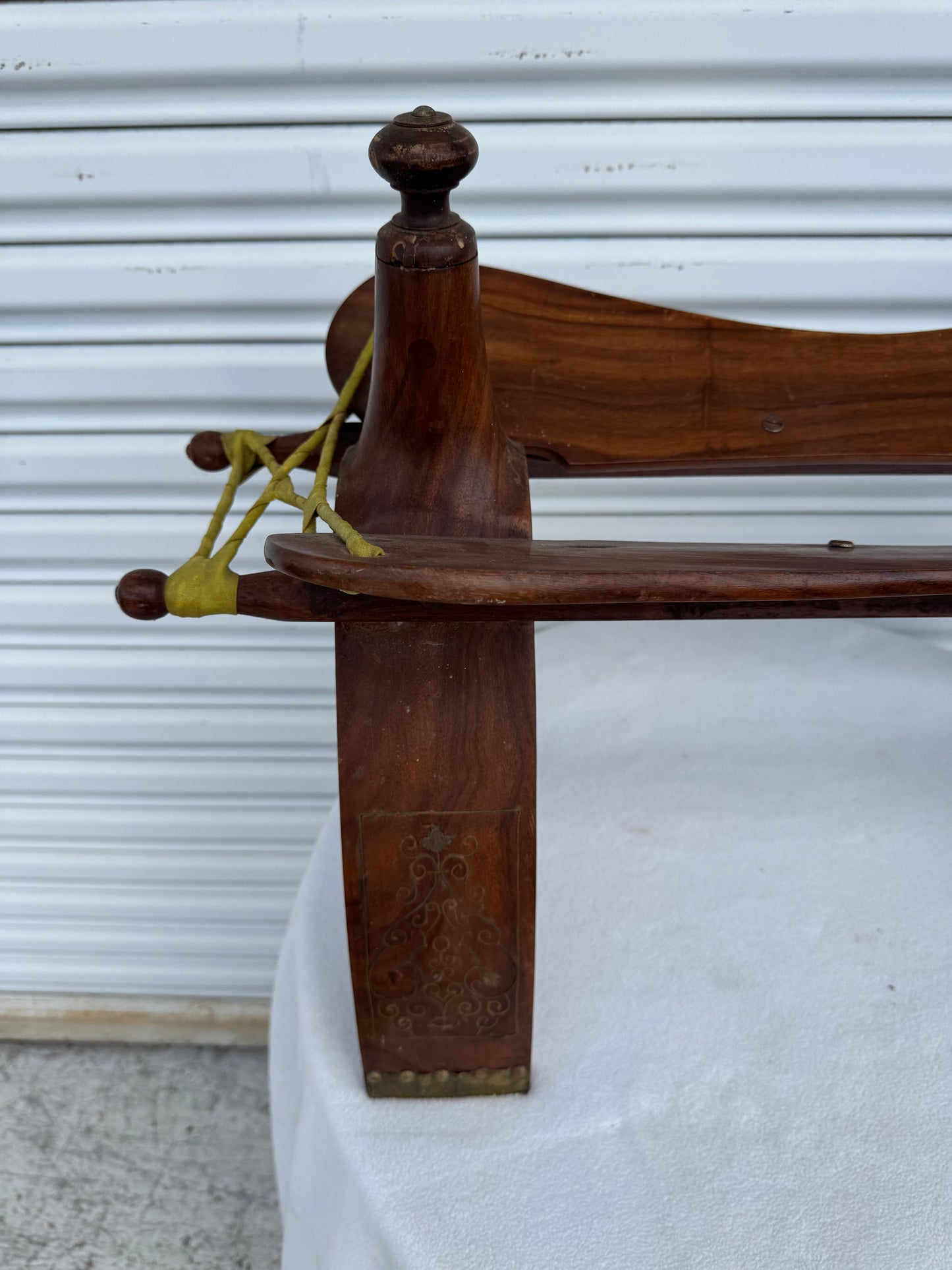 Vintage Camel Saddle Stool