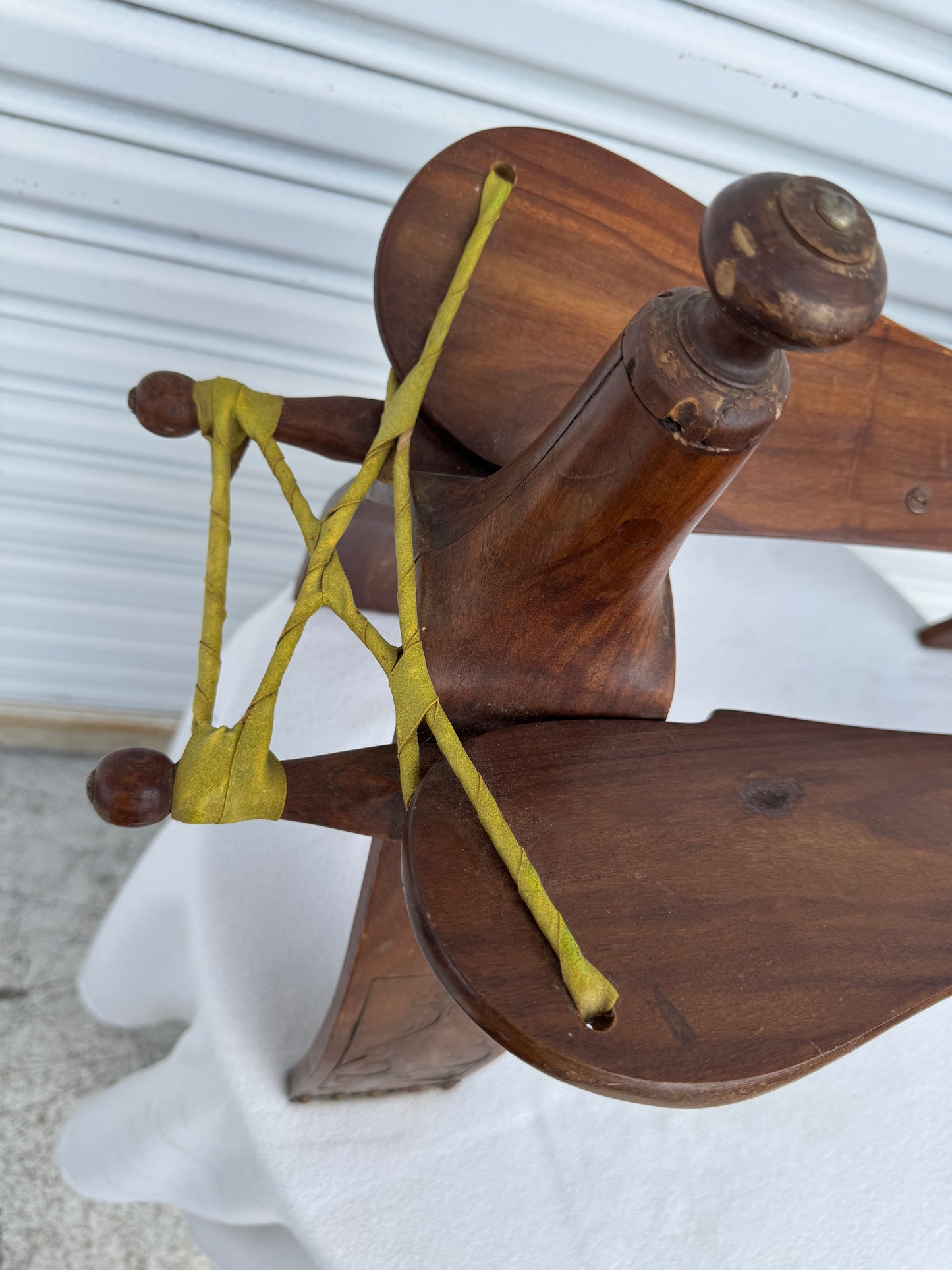 Vintage Camel Saddle Stool