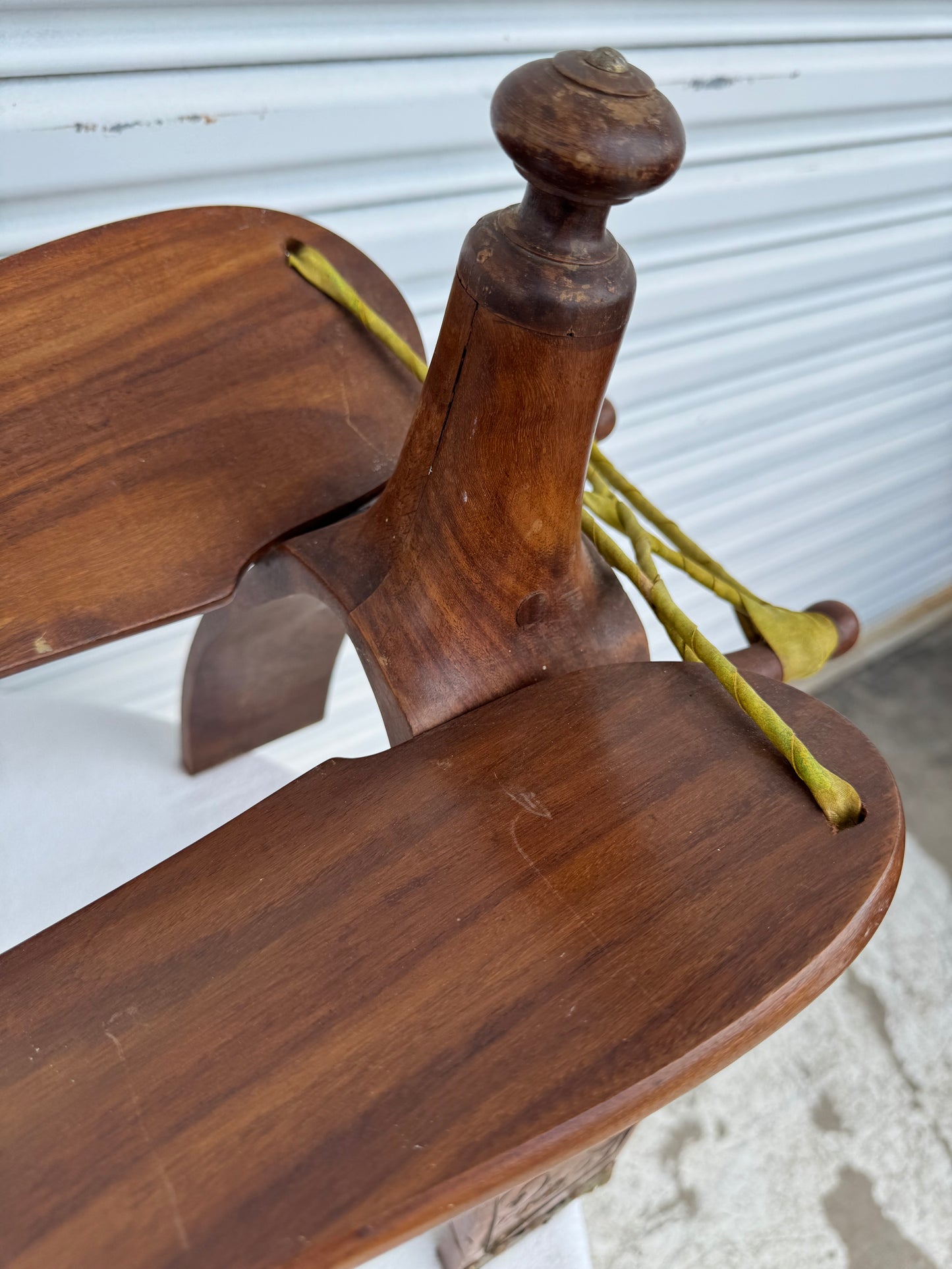 Vintage Camel Saddle Stool