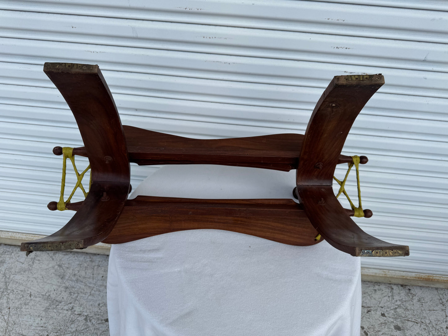 Vintage Camel Saddle Stool