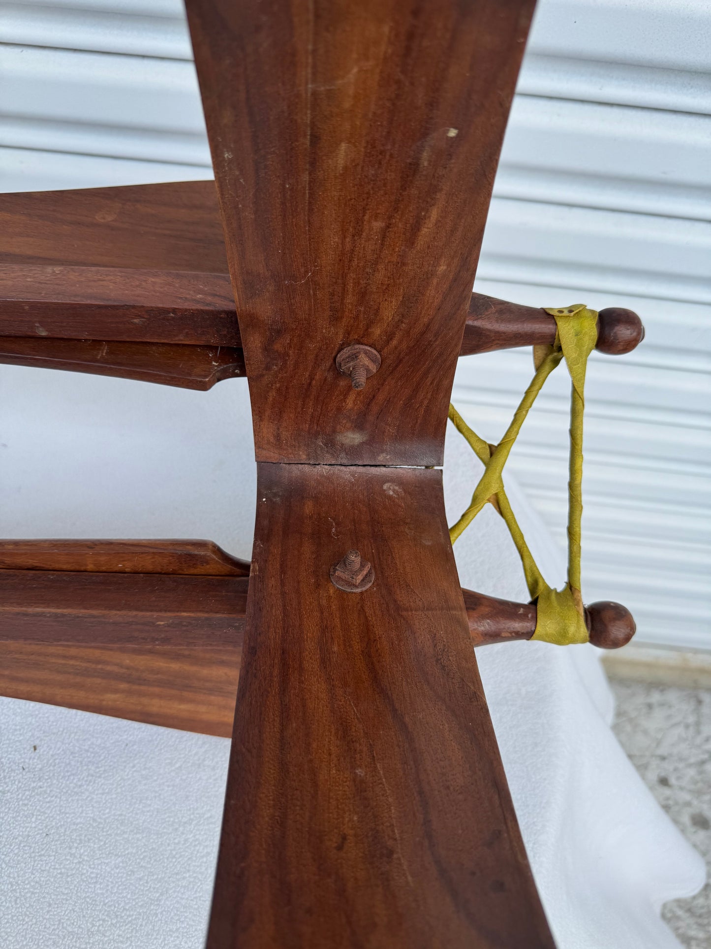 Vintage Camel Saddle Stool