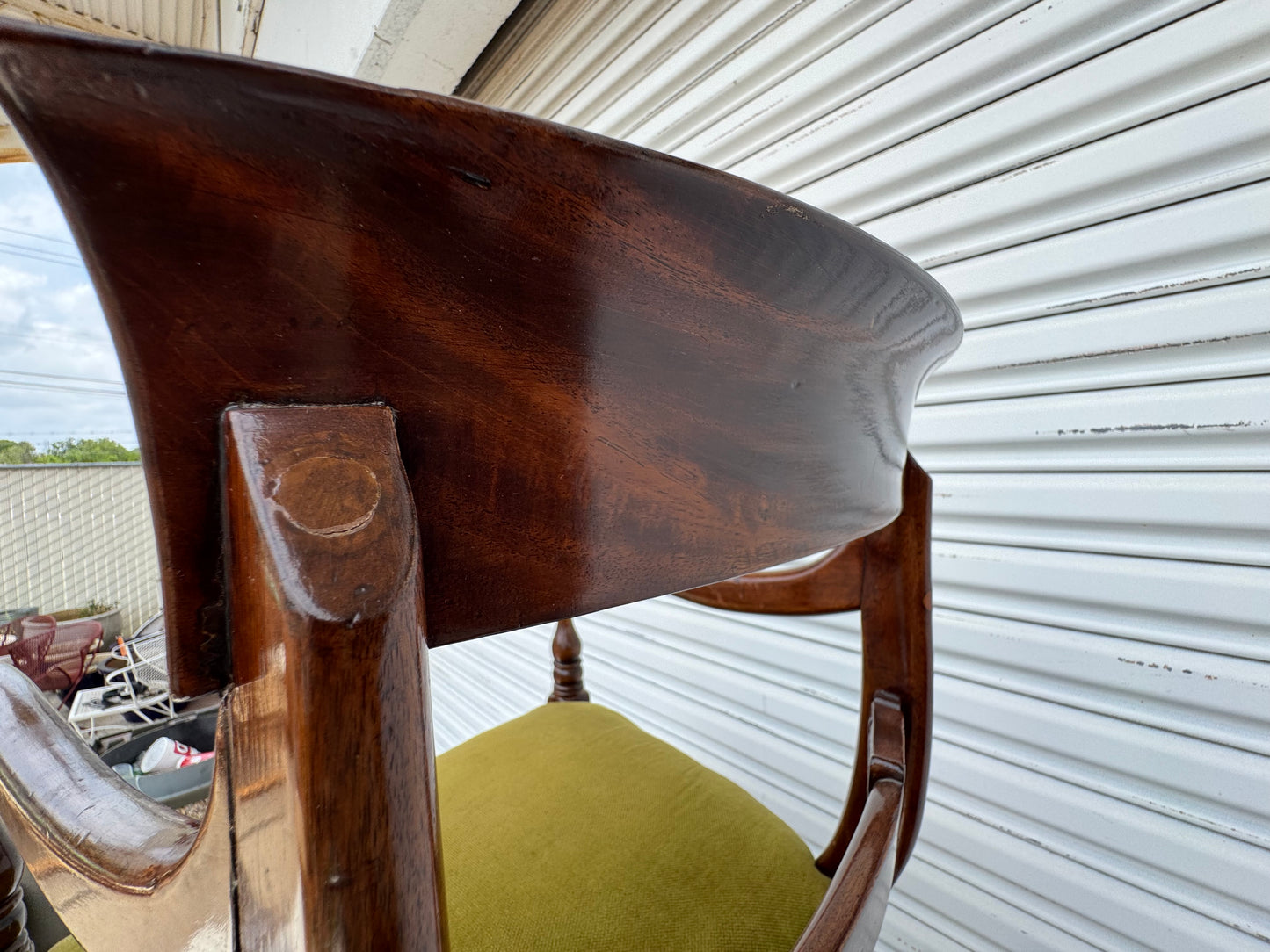 A George IV Mahogany Armchair