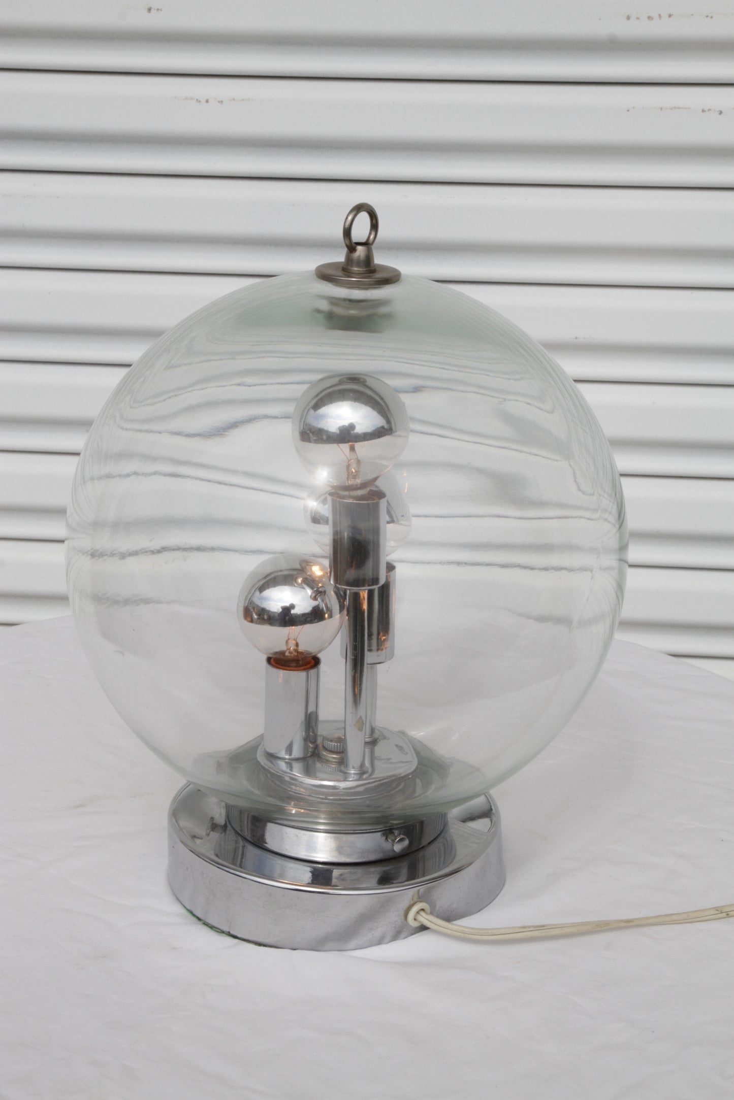 Large "Clear Ball" Glass Table Desktop Light