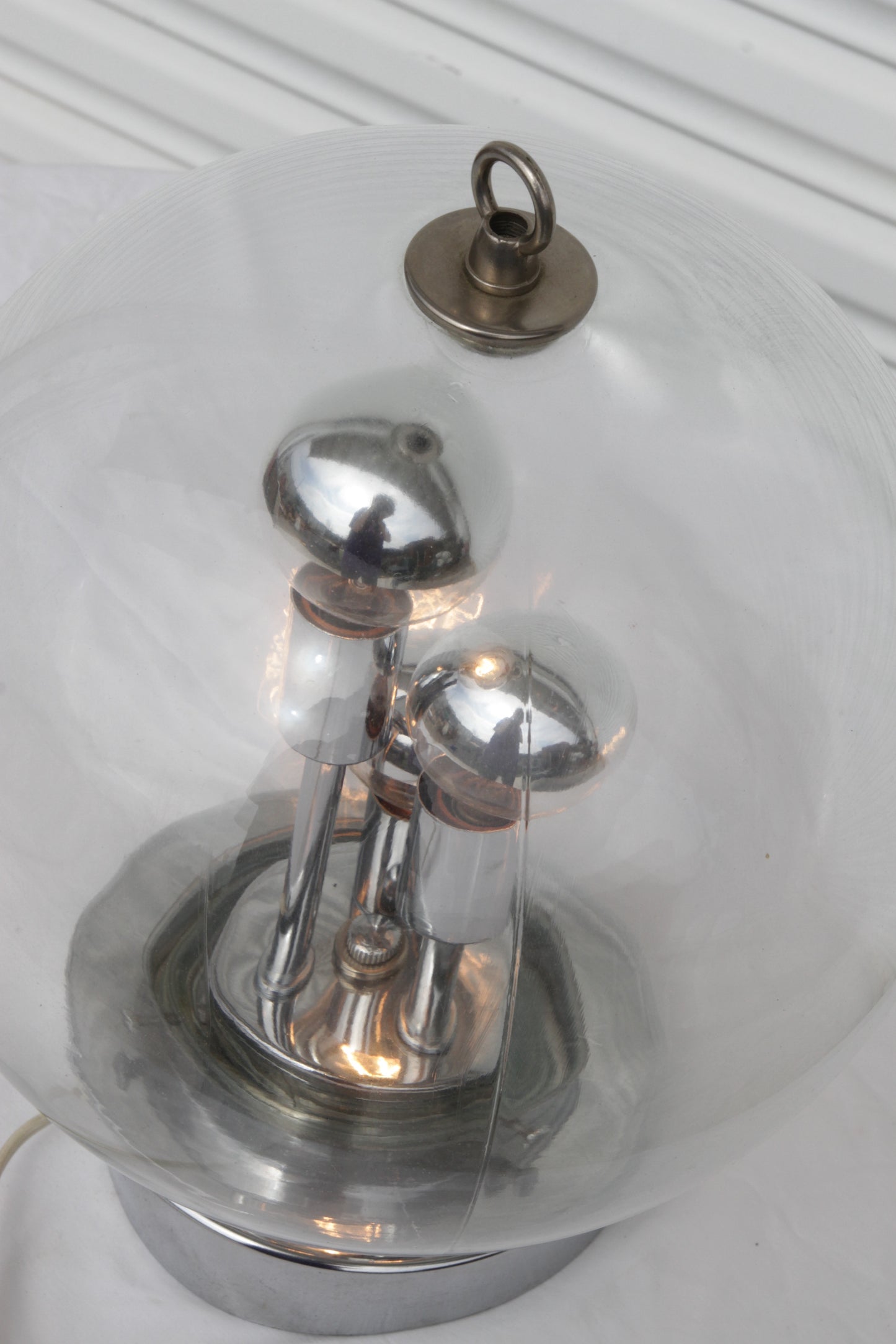 Large "Clear Ball" Glass Table Desktop Light