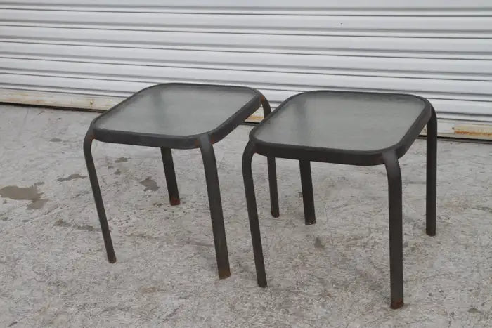 Outdoor end tables pc/2