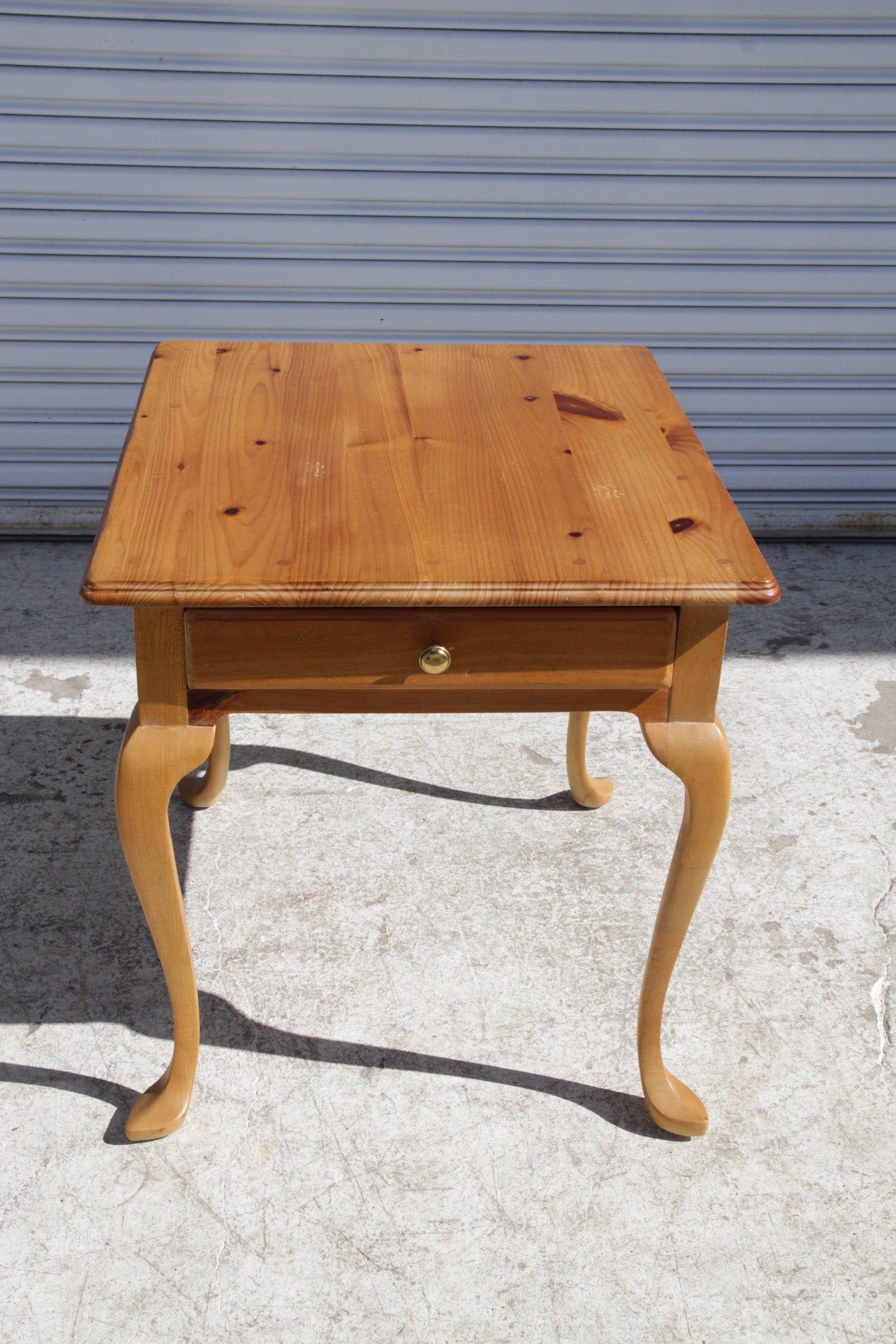Metro Retro Furniture outdoor side table made of wood