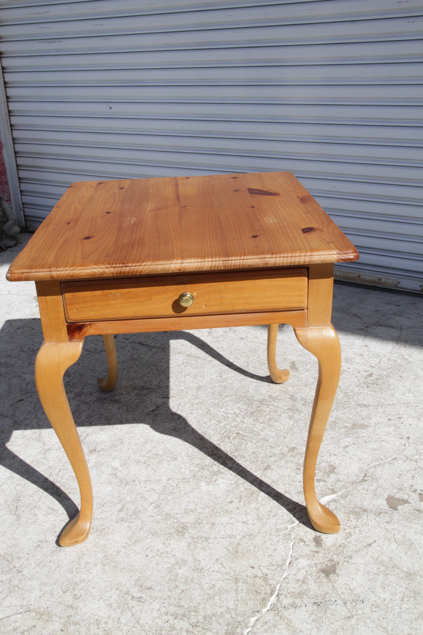 Classic side table for outdoor spaces from Metro Retro Furniture