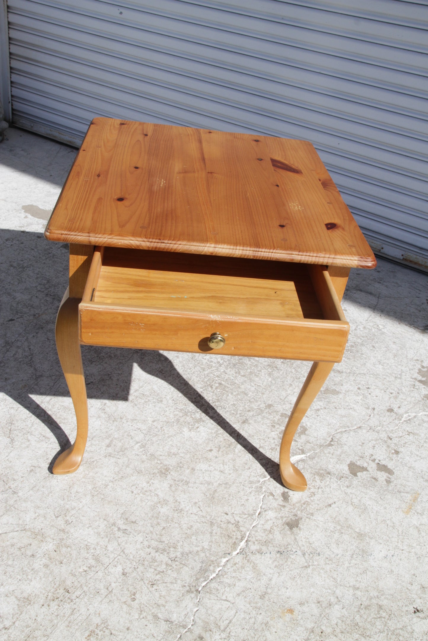 Vintage side table perfect for outdoor use by Metro Retro Furniture