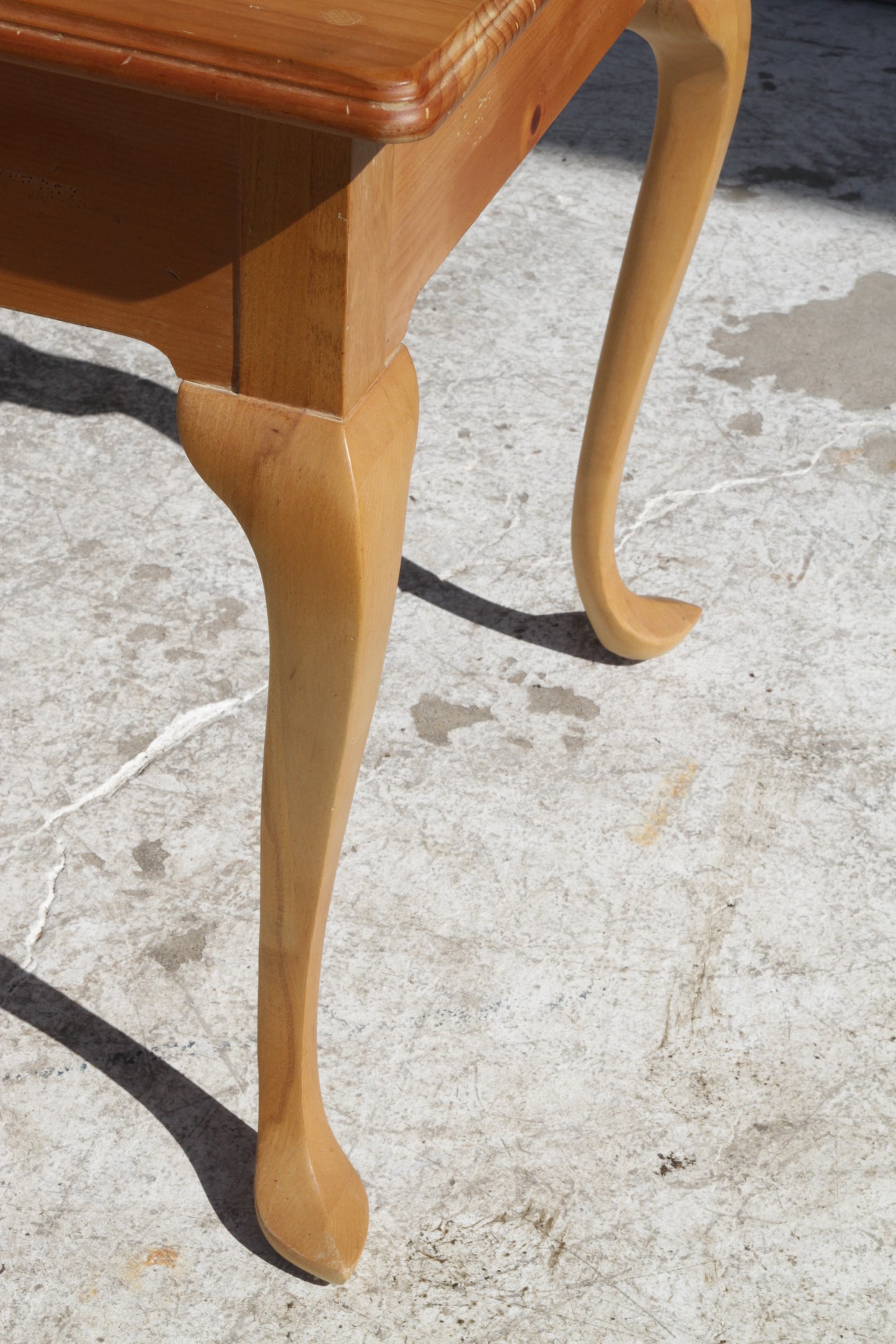 Durable wooden outdoor side table by Metro Retro Furniture