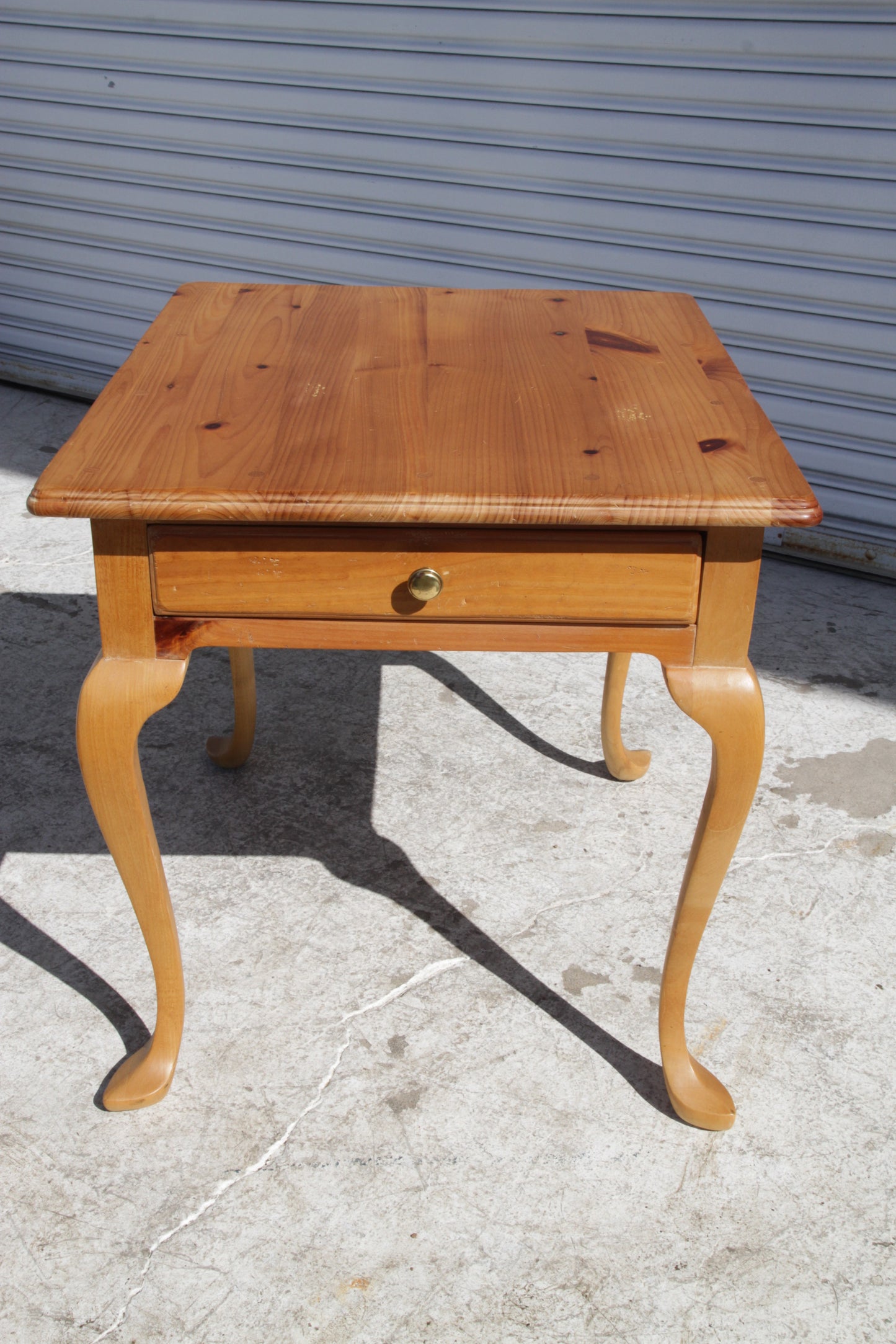 Elegant side table for patios by Metro Retro Furniture