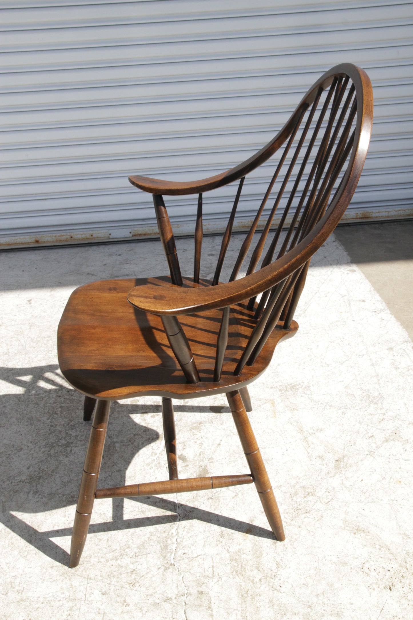 Spindle back Windsor armchair from Metro Retro Furniture for dining or accent use