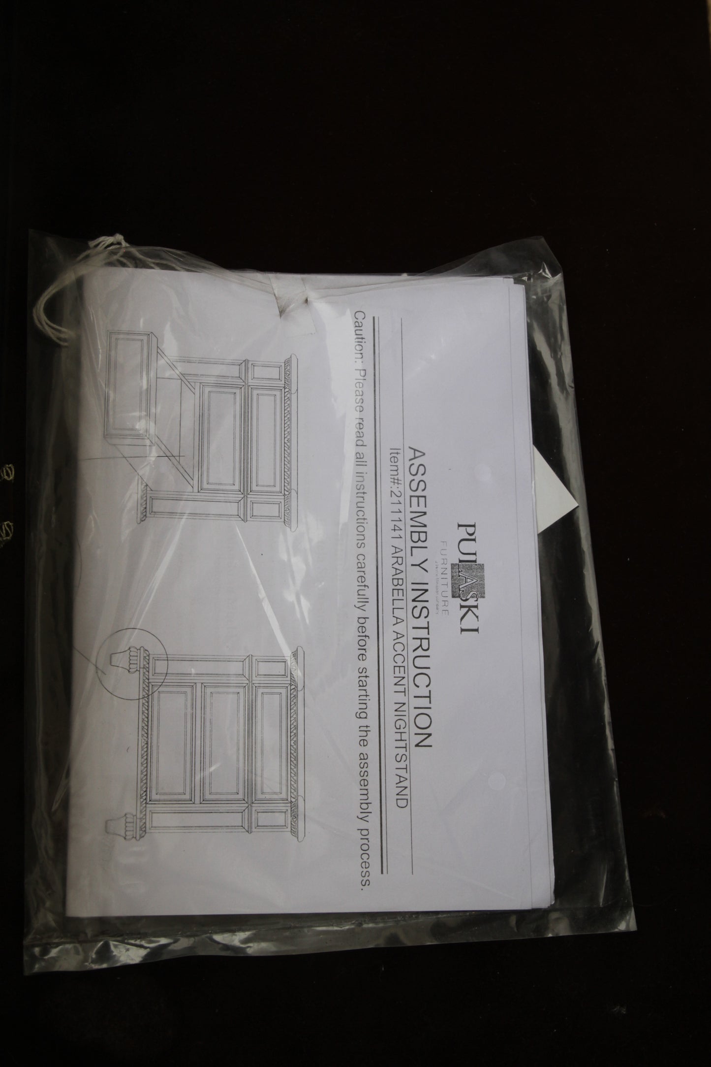 Pulaski Arabella Mirrored Nightstand