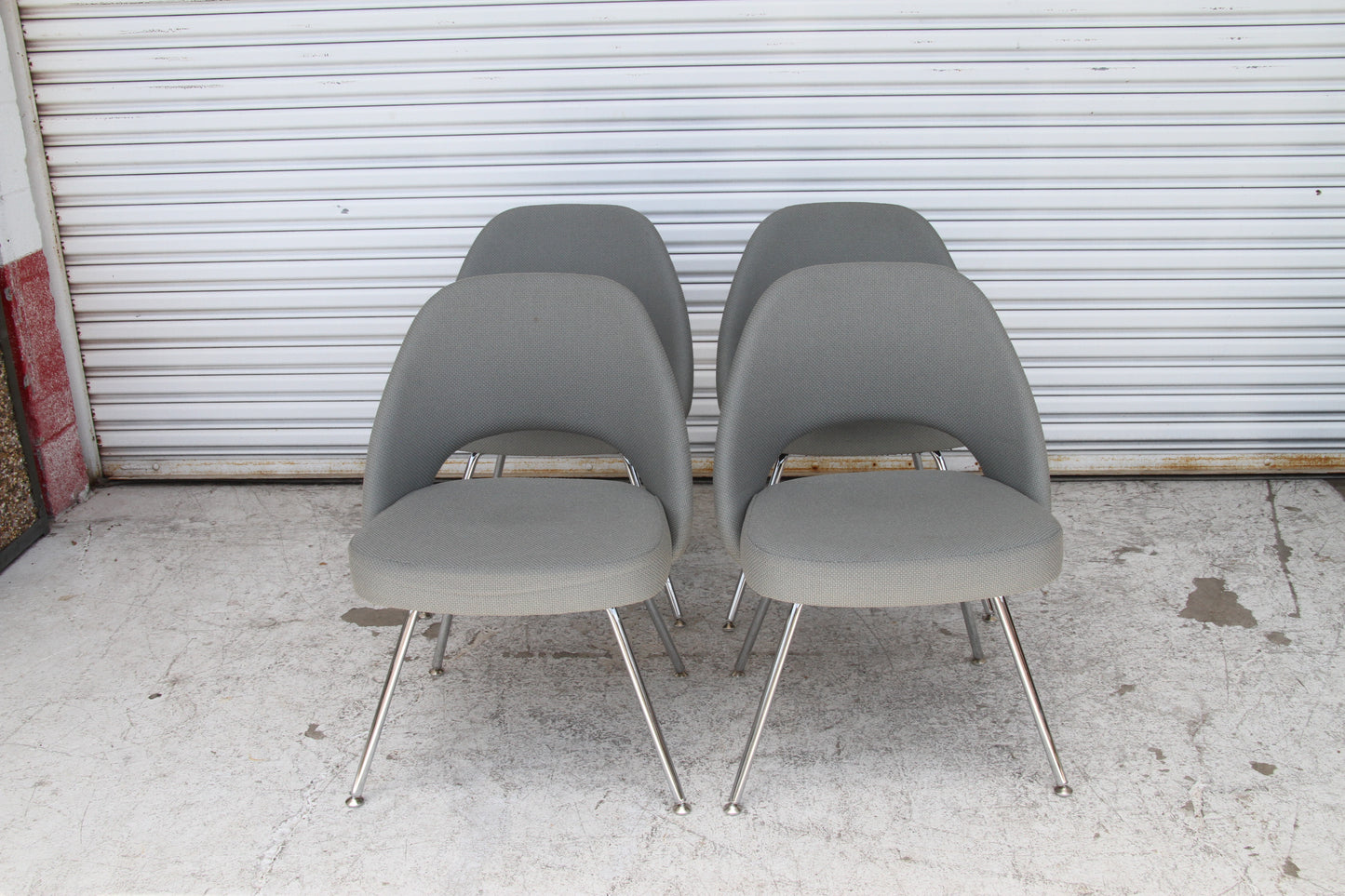 Eero Saarinen Executive Chair by Knoll Armless with Tubular Legs - Multiple Available