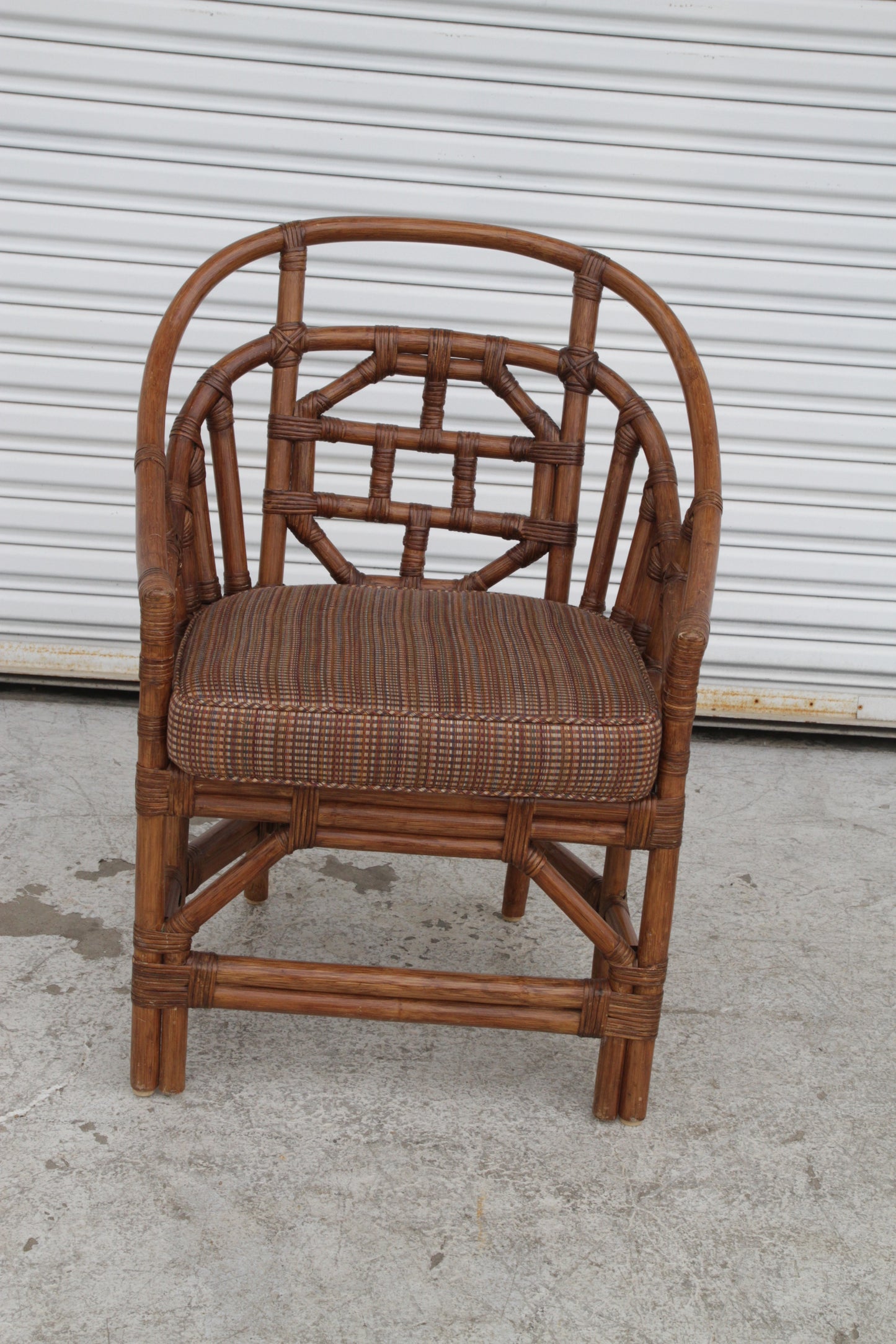 Vintage Coastal Medallion Brighton Chair