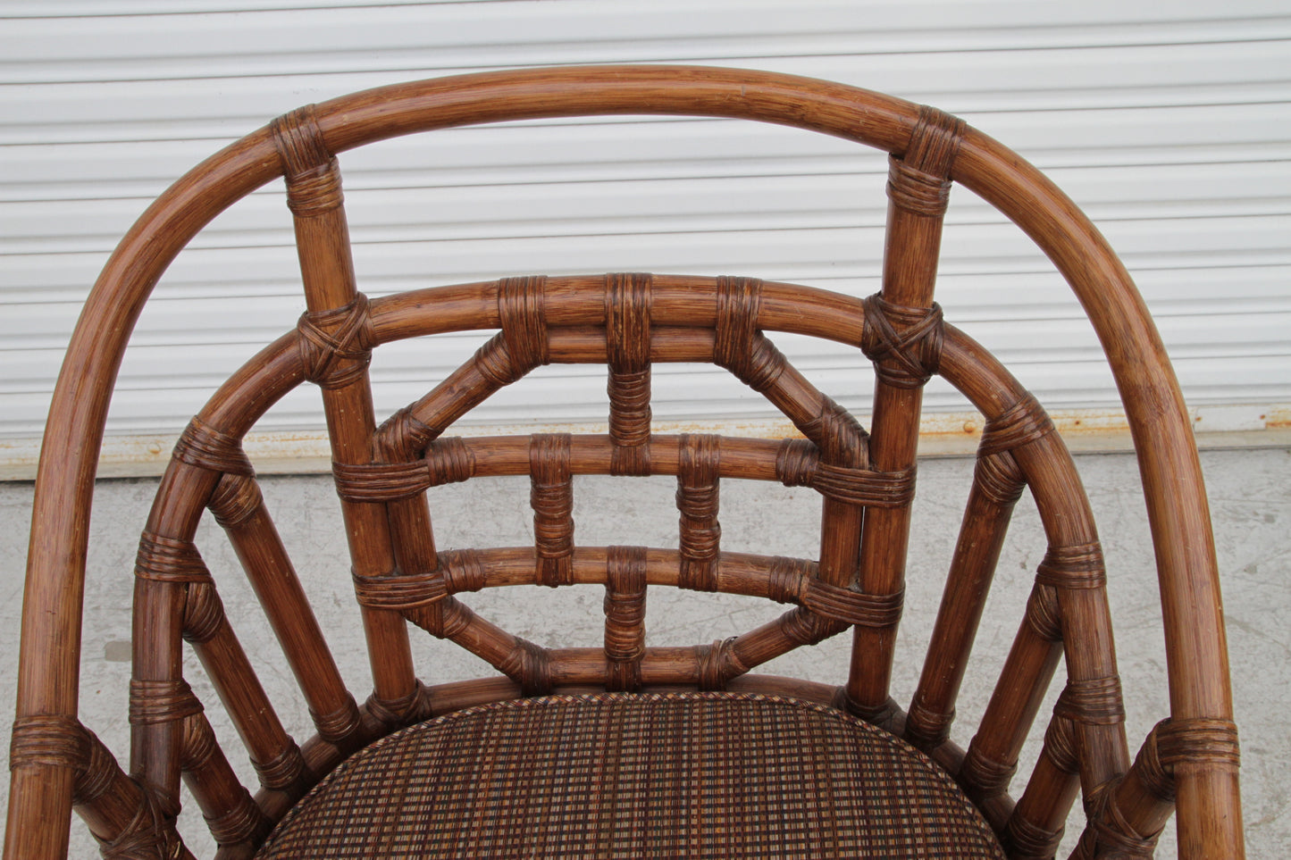 Vintage Coastal Medallion Brighton Chair