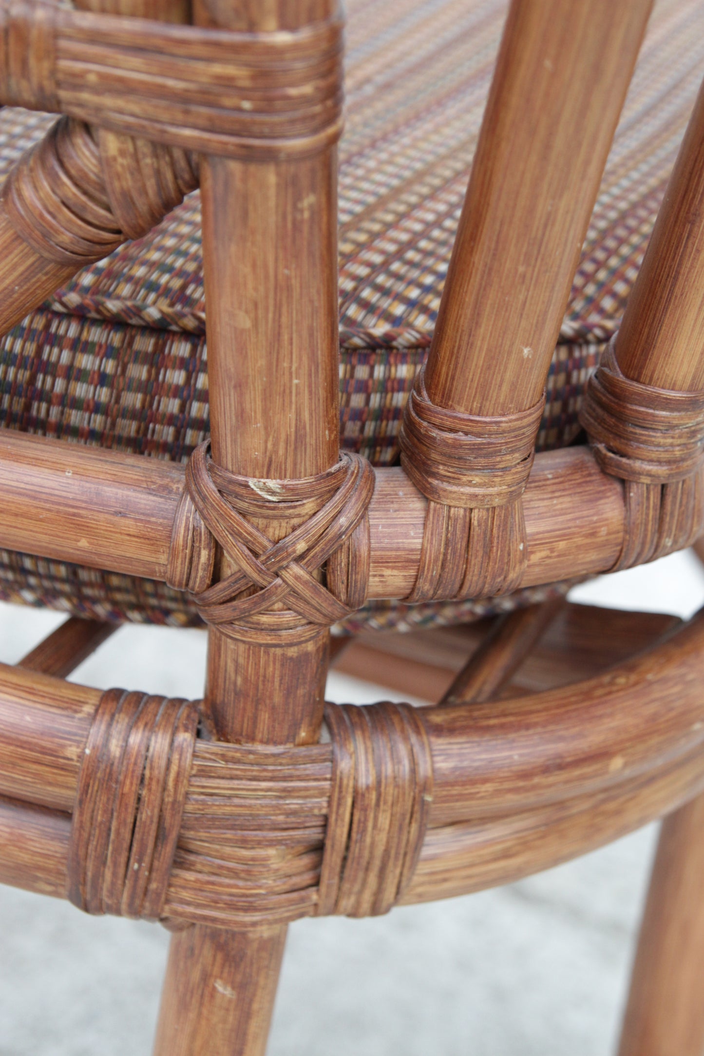 Vintage Coastal Medallion Brighton Chair