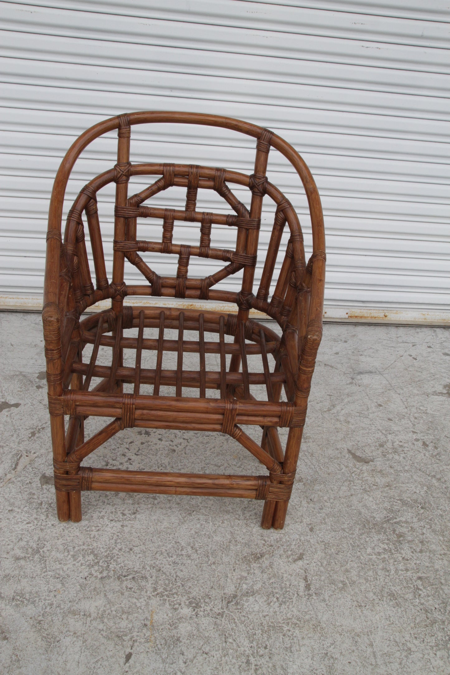 Vintage Coastal Medallion Brighton Chair