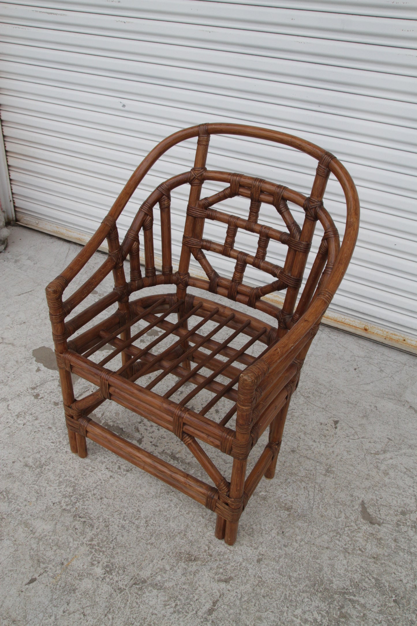Vintage Coastal Medallion Brighton Chair