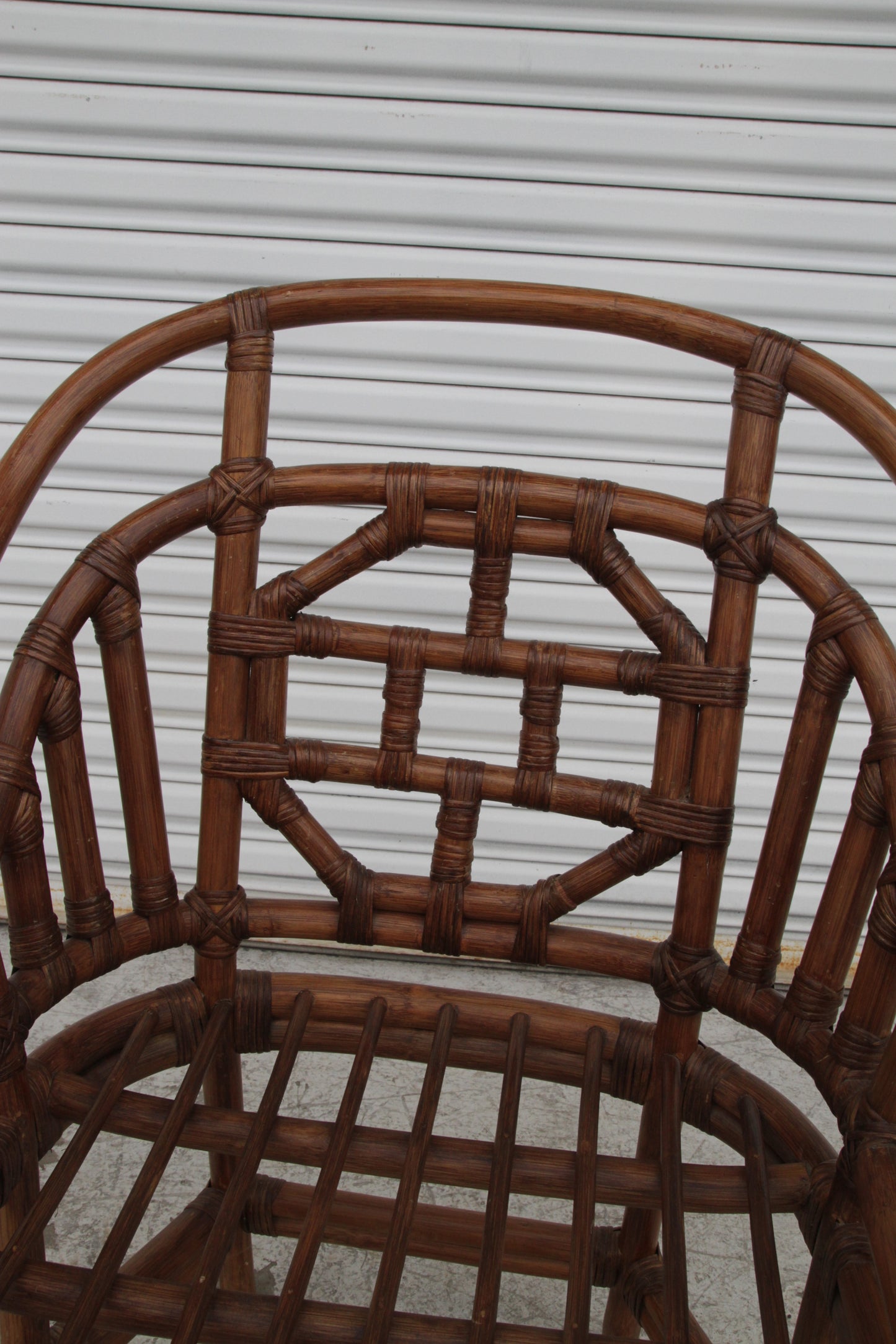 Vintage Coastal Medallion Brighton Chair