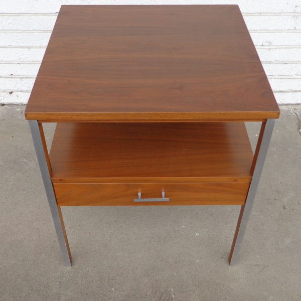 Designer Paul McCobb nightstand vintage wood