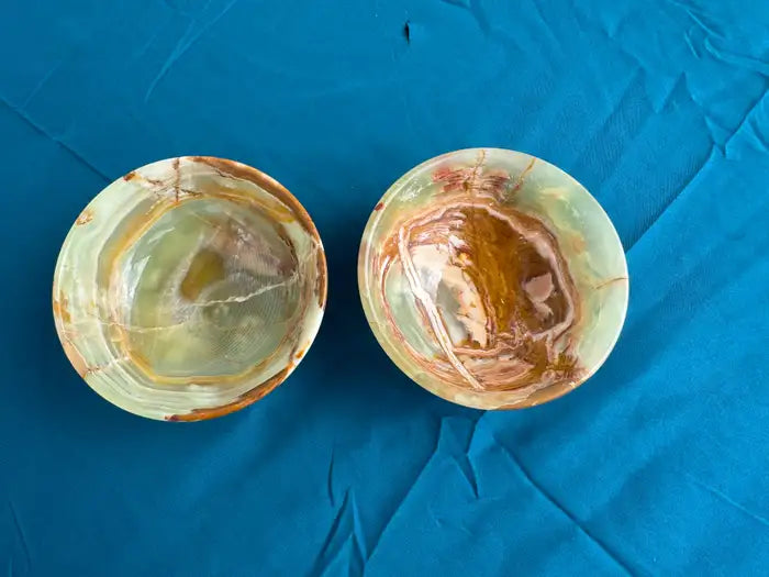 elegant onyx bowls small decorative marble look