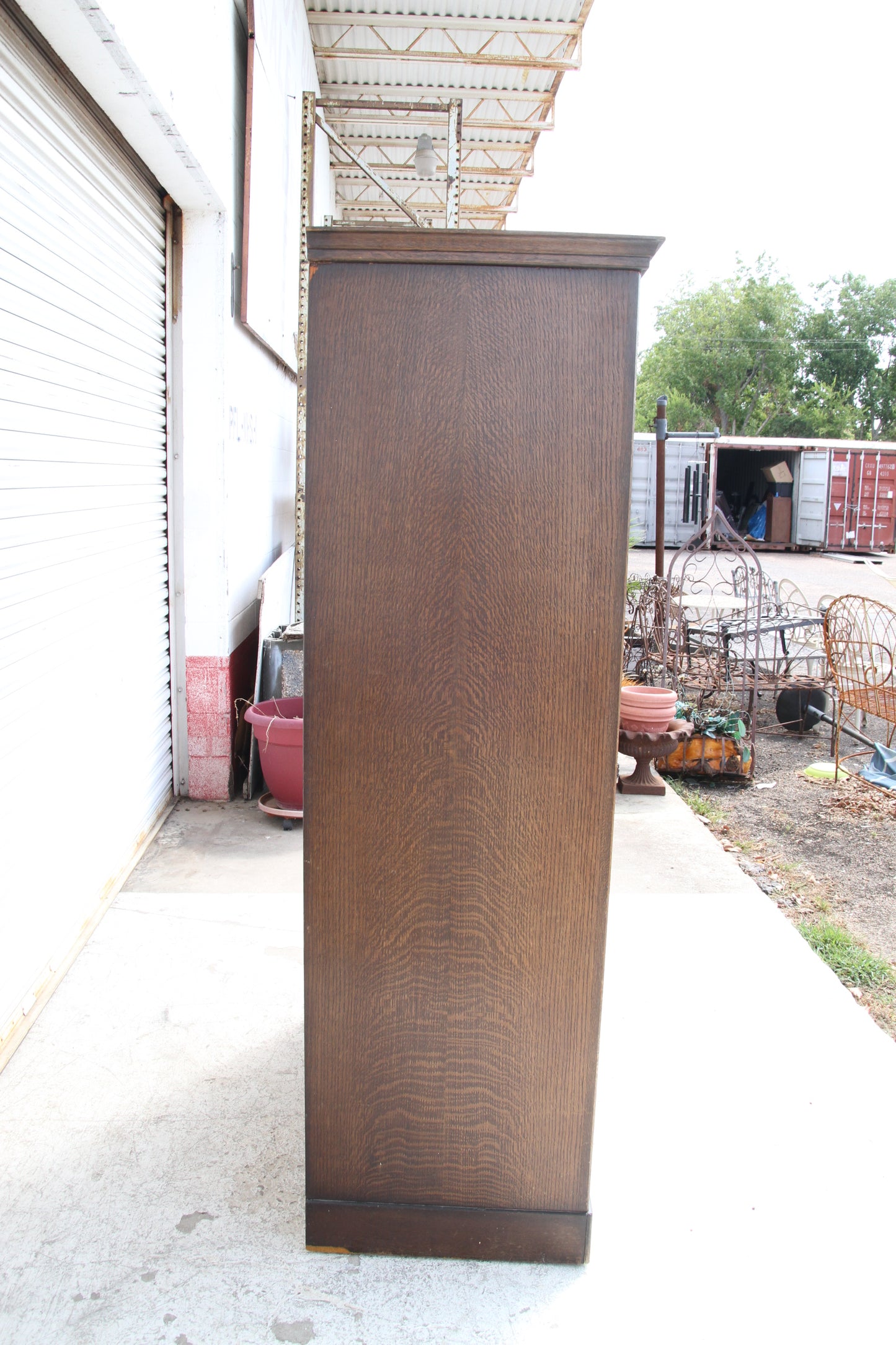 Vintage Imported London Wardrobe Armoire