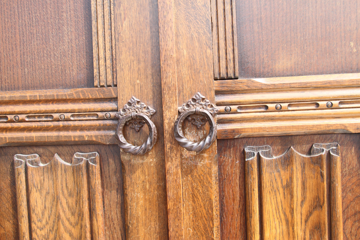 Vintage Imported London Wardrobe Armoire