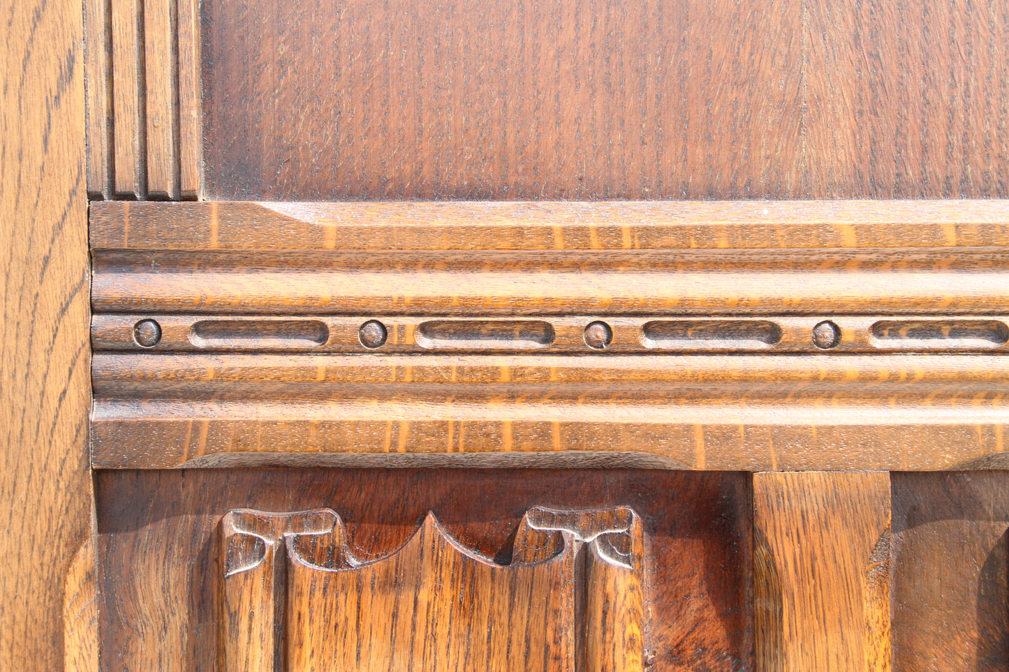 Bring a touch of history into your living space with this vintage imported London wardrobe armoire. This antique storage cabinet is a true masterpiece.
