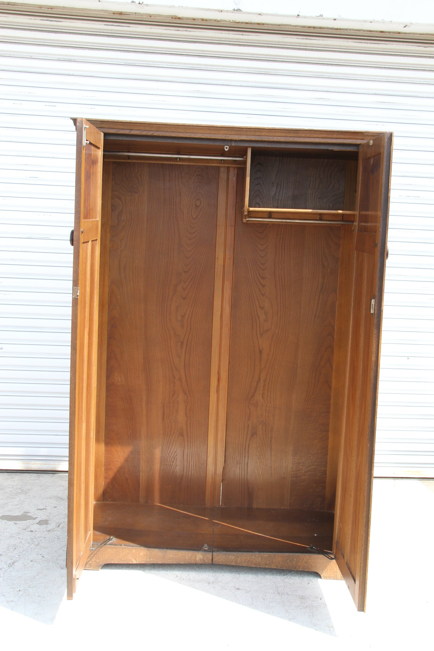 Vintage Imported London Wardrobe Armoire