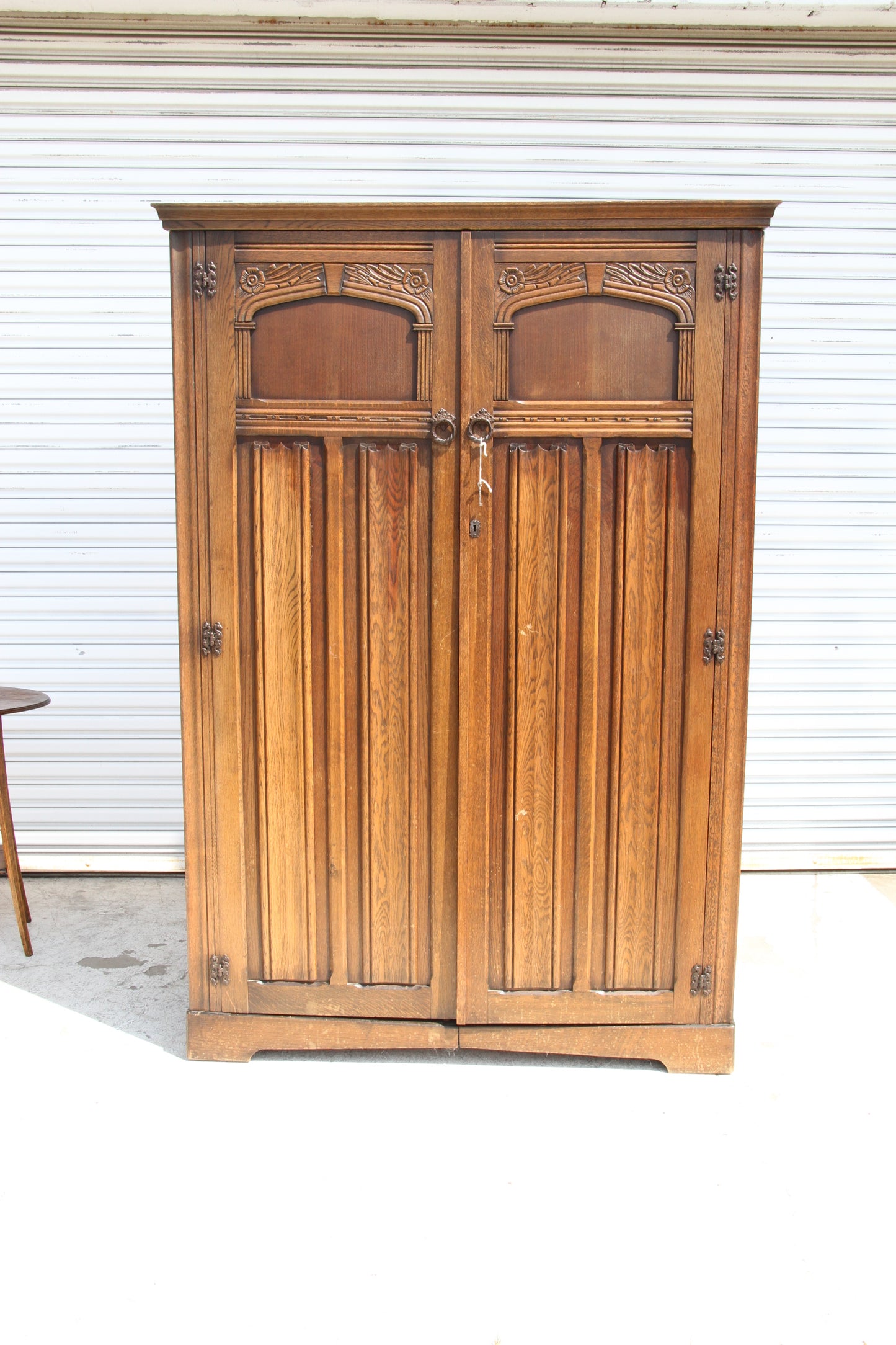 Vintage Imported London Wardrobe Armoire