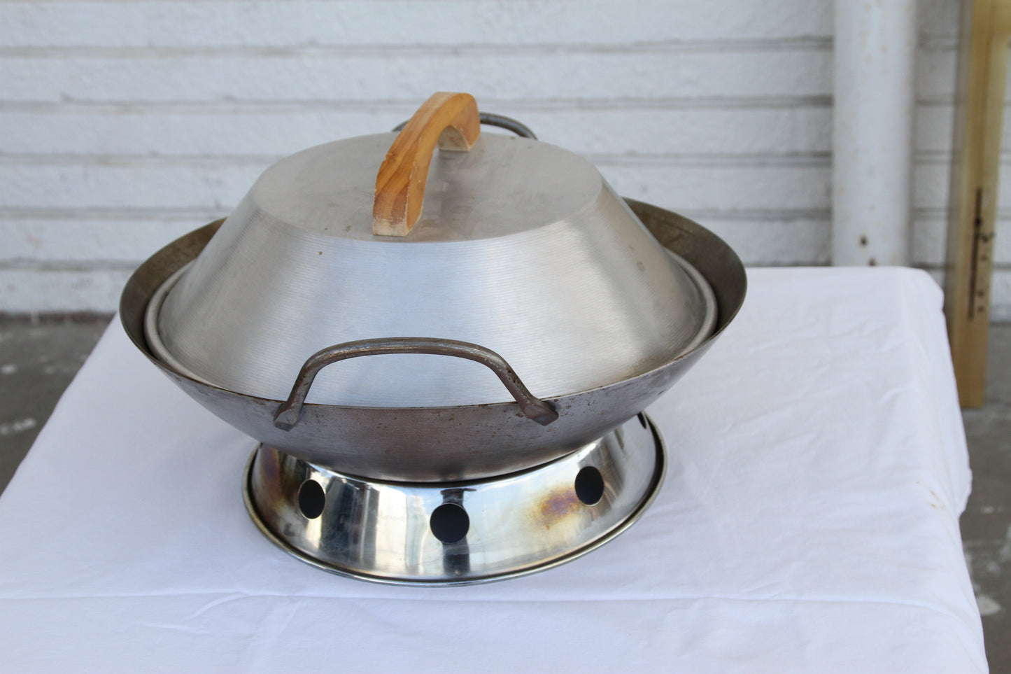 copper bottom wok for stir fry