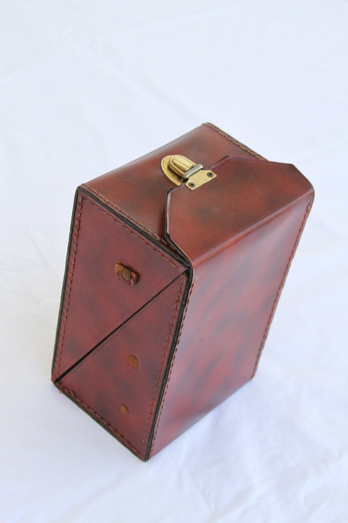 Vintage Traveling Bar and Pair of Flask in case