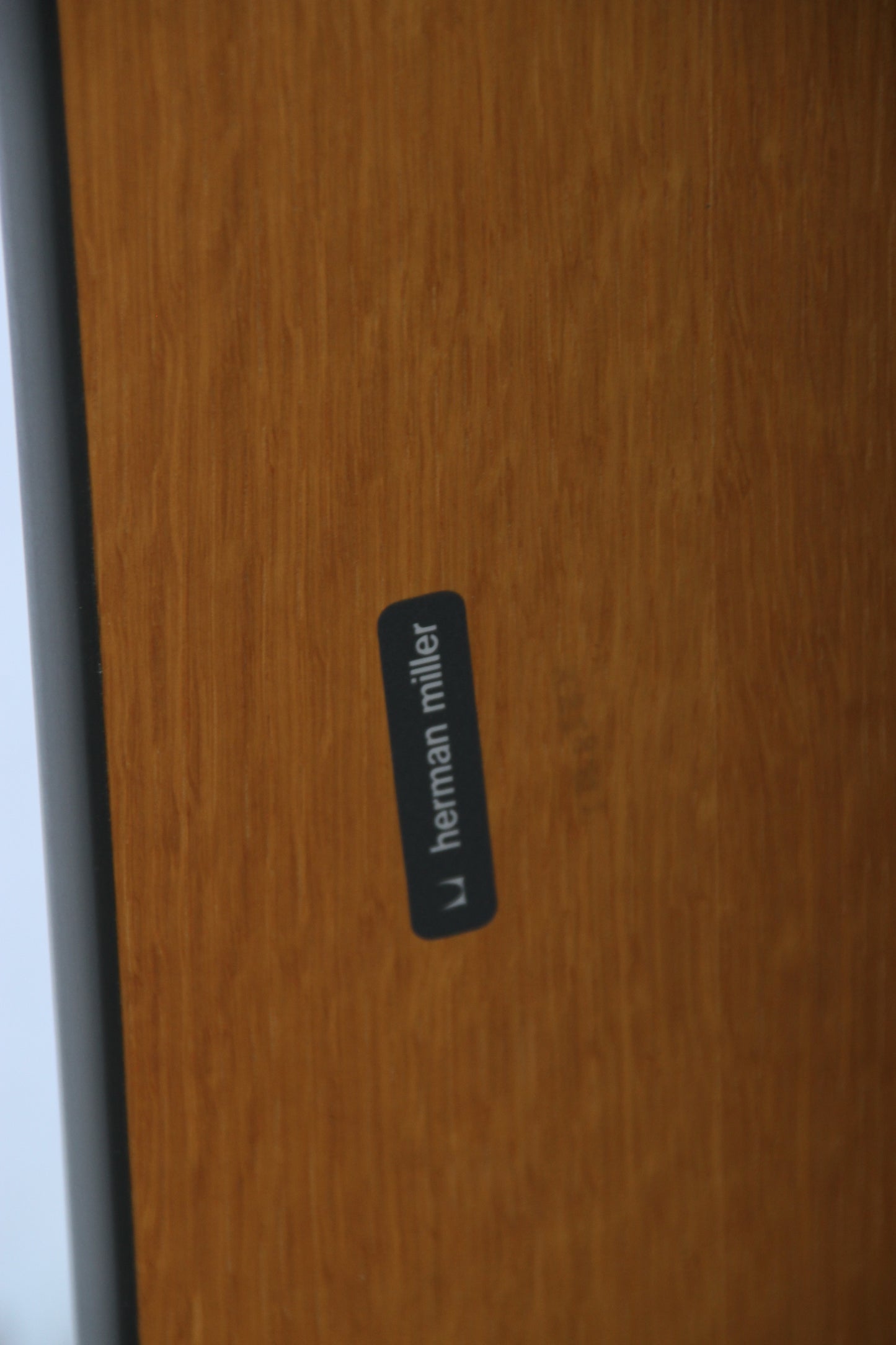 Modernist writing desk by Herman Miller