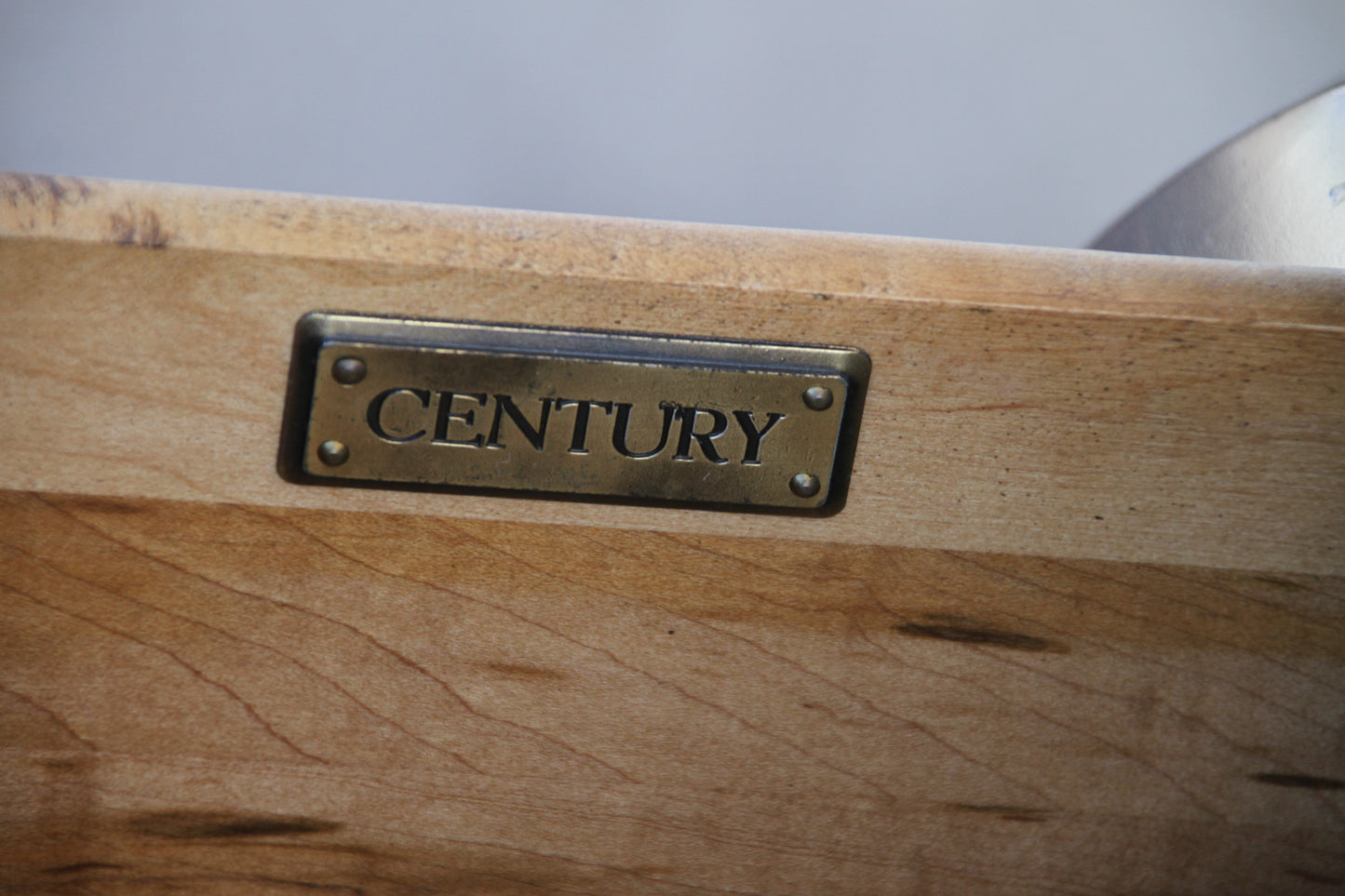 Antique Century wood nightstands