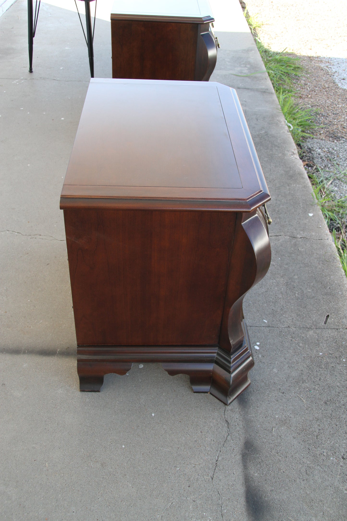 Classic vintage bedside tables