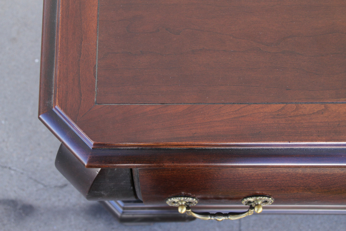 Wooden mid-century nightstands