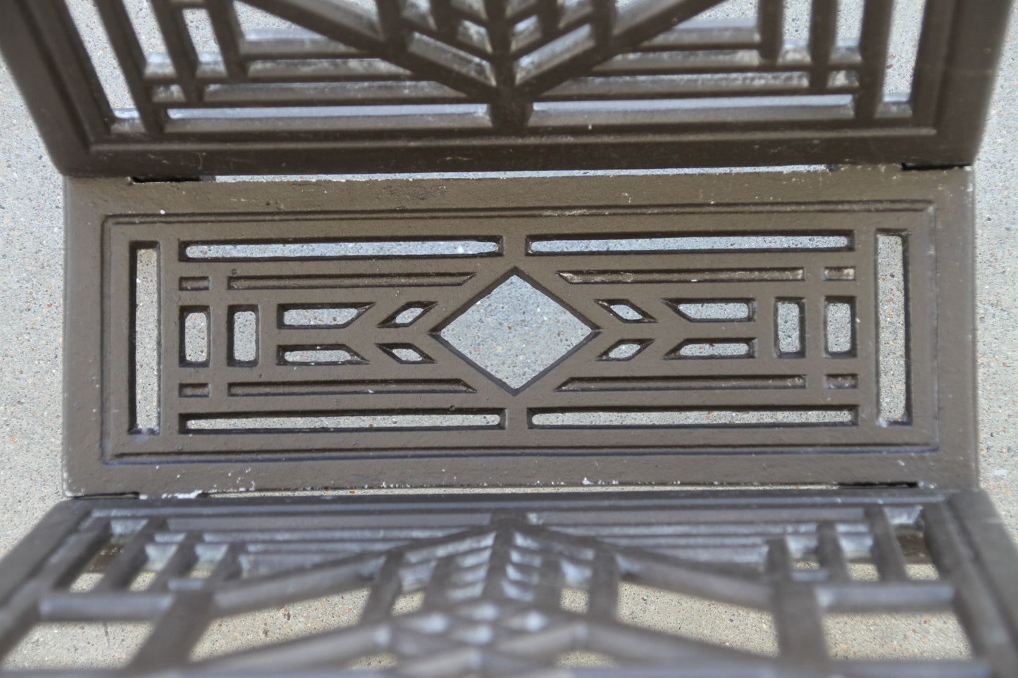 Architectural home decor magazine rack