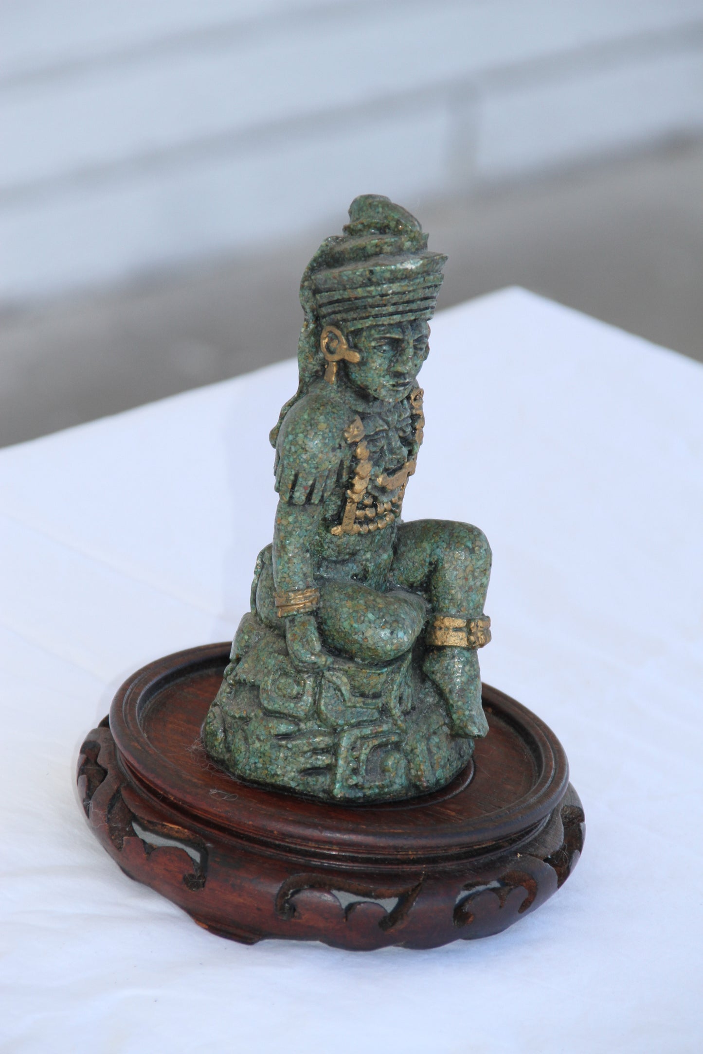Artisan tribal god figurine