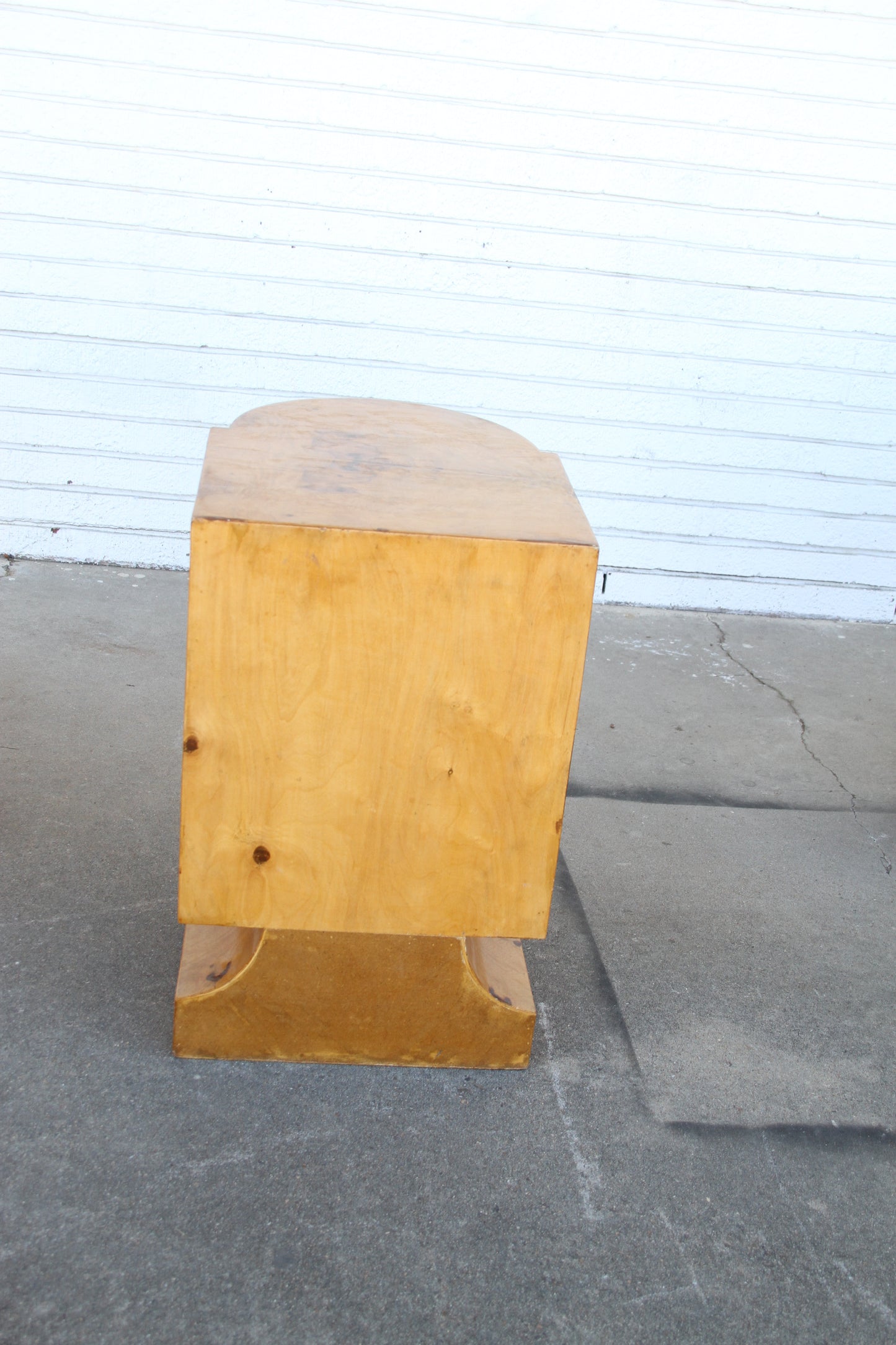 Vintage bedside tables with Art Deco style