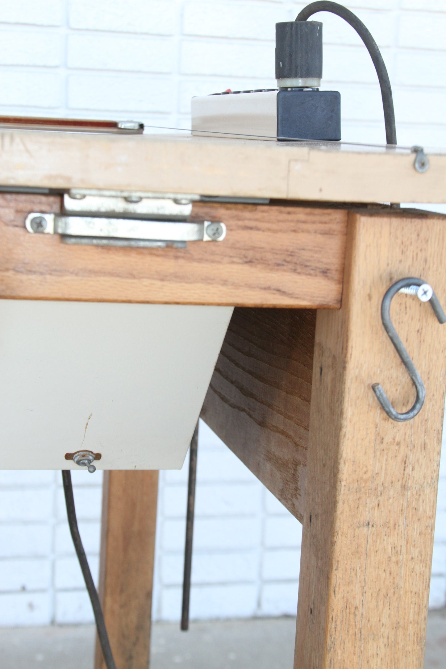 Wooden tracing and drawing table