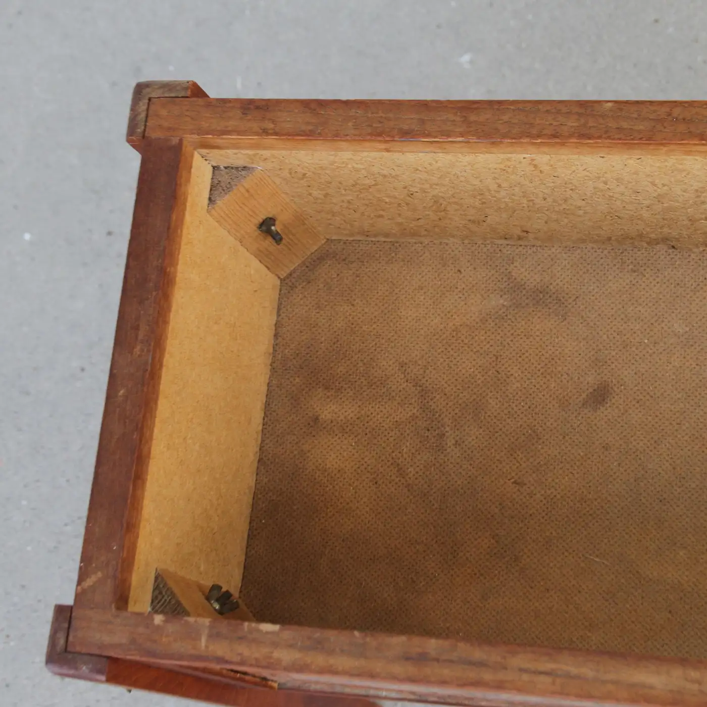 Scandinavian-style planter with copper detail