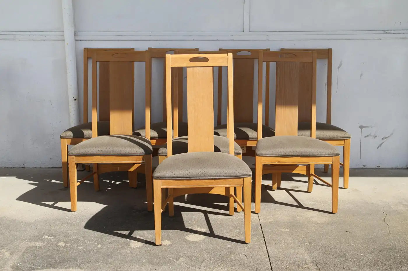 Antique oak dining furniture from Thomasville