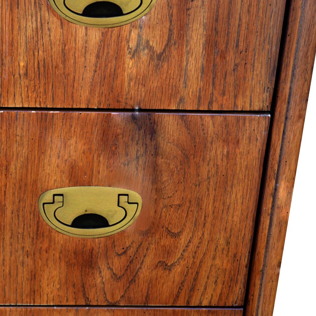 Vintage Drexel furniture dresser in bedroom setting