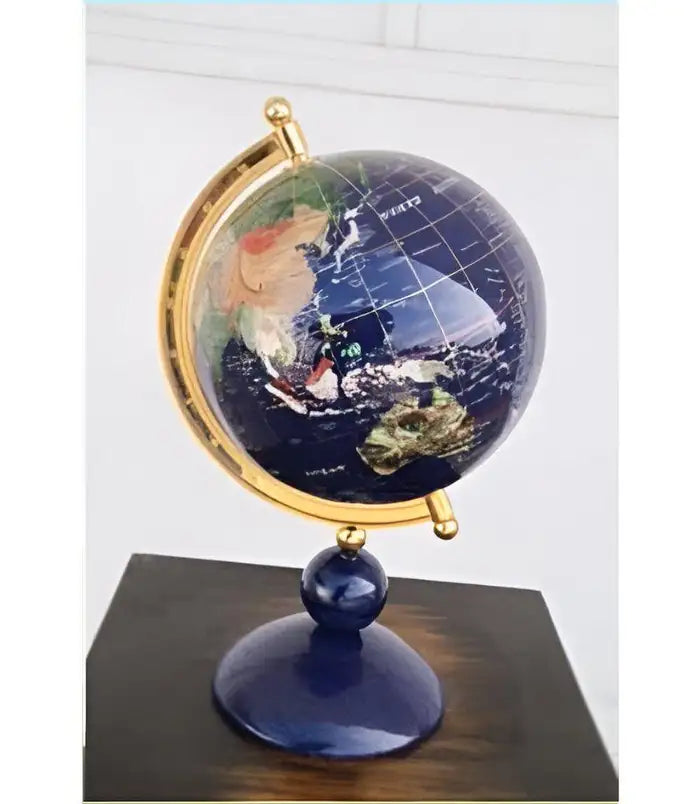 Semi Precious stone Globe of The World