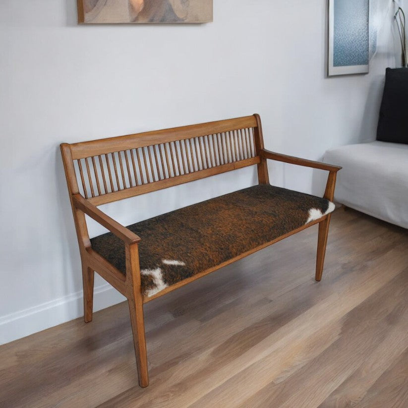 Vintage Mid Century Drexel John Van Koert Profile Series Bench